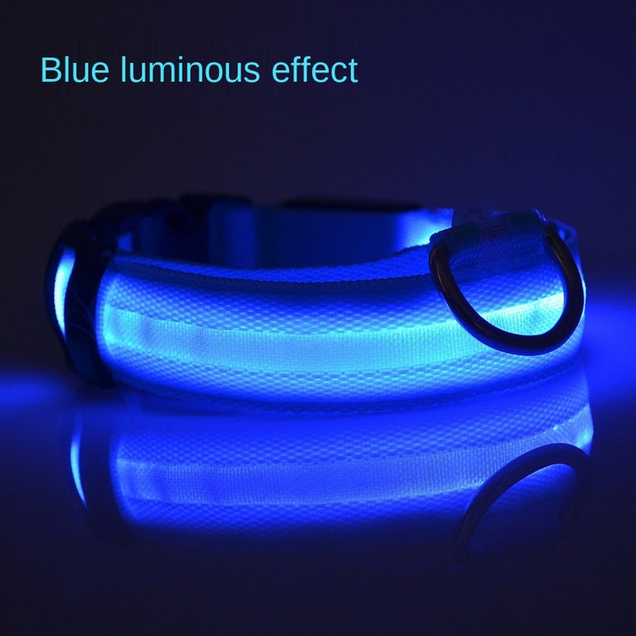 Glow In The Dark LED Dog Safety Collar