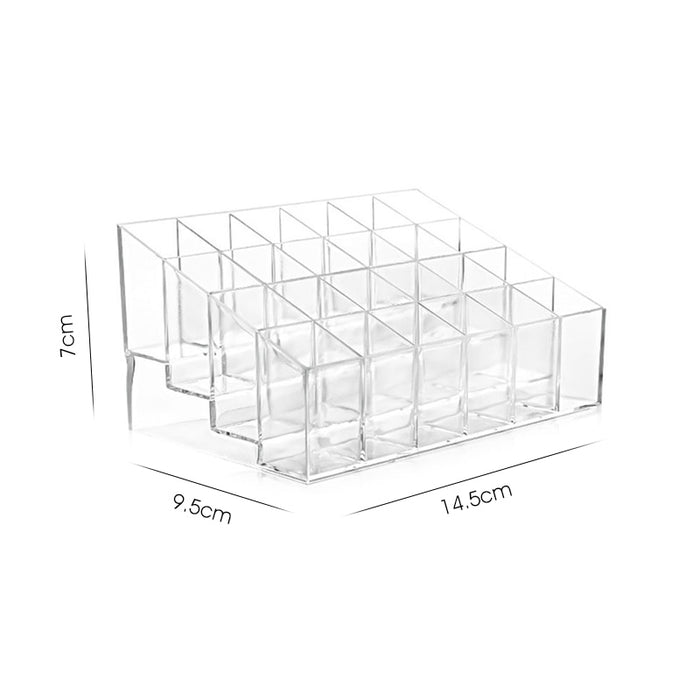 24 Grid Acrylic Makeup Organizer