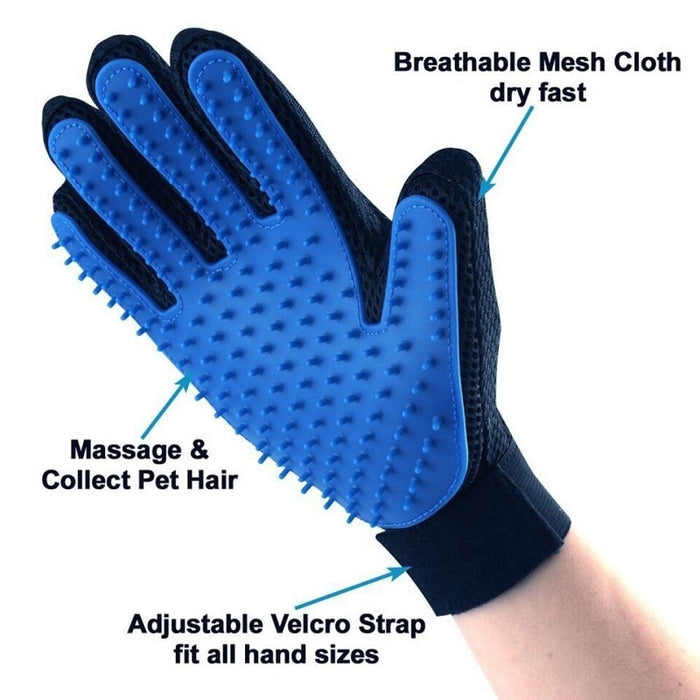 Pet Shedding Grooming Gloves