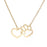 Hollow Pet Paw Footprint Necklace