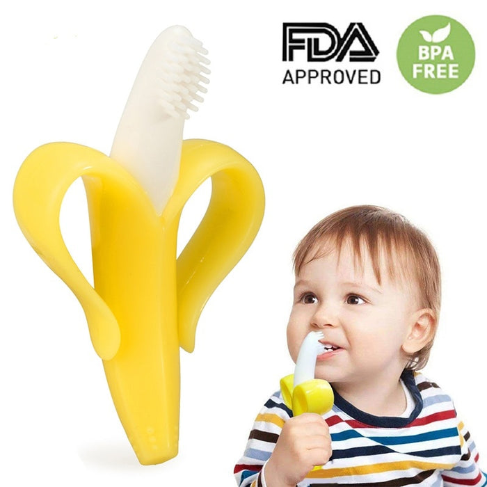 Banana Teething Care Toothbrush