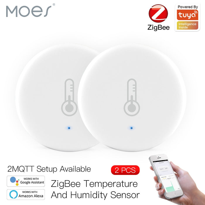 Tuya MOES Smart ZigBee Smart Temperature And Humidity Sensor