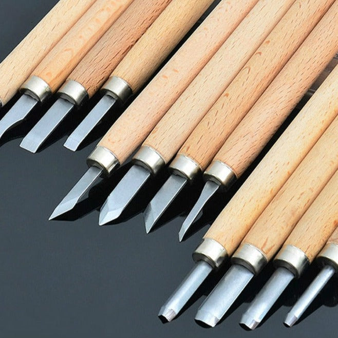 Professional Wood Carving Chisel Knife Set