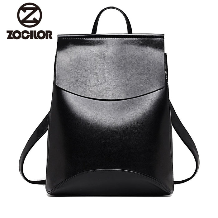 Women Leather Backpack