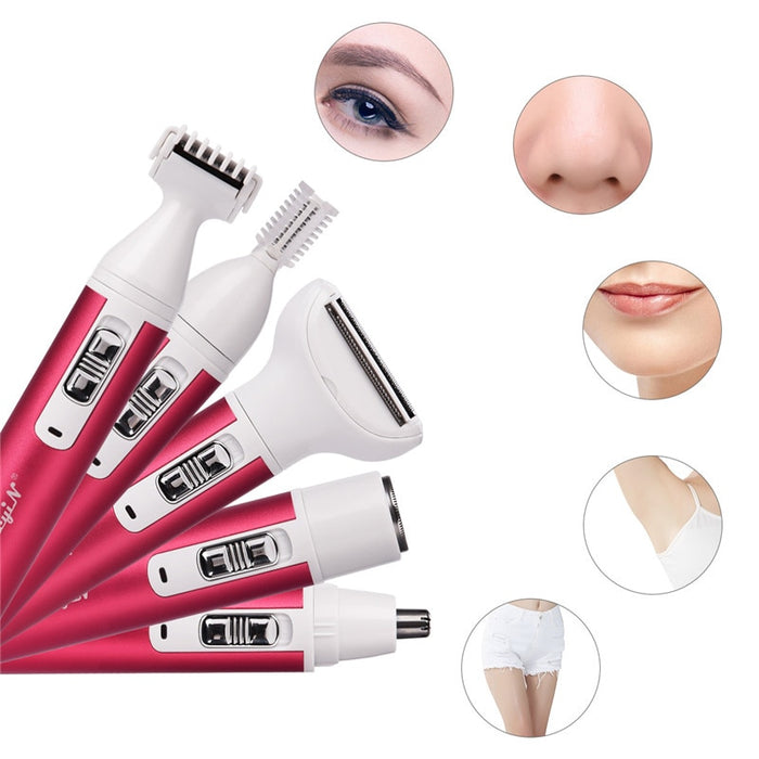 5 in 1 Flawless Hair Remover