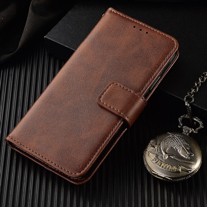 Flip Wallet Leather Case