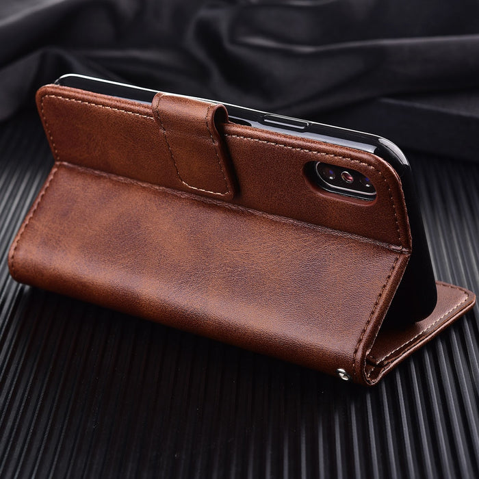 Flip Wallet Leather Case