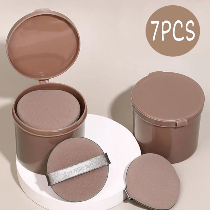 7 PCS Cosmetic Powder Puff Blender Set