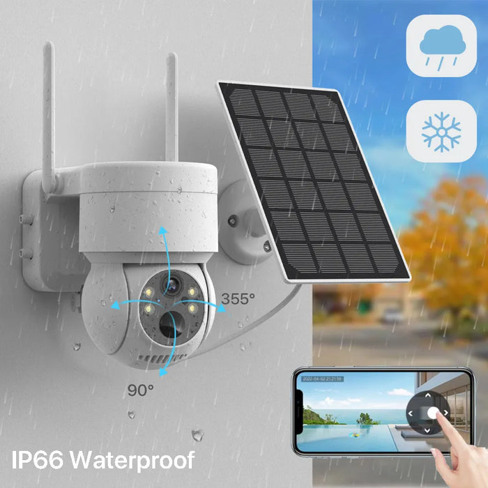 Wireless Solar IP Camera