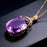 Amethyst Pendant Necklace