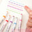 6pcs Curve Liner Marker Pens