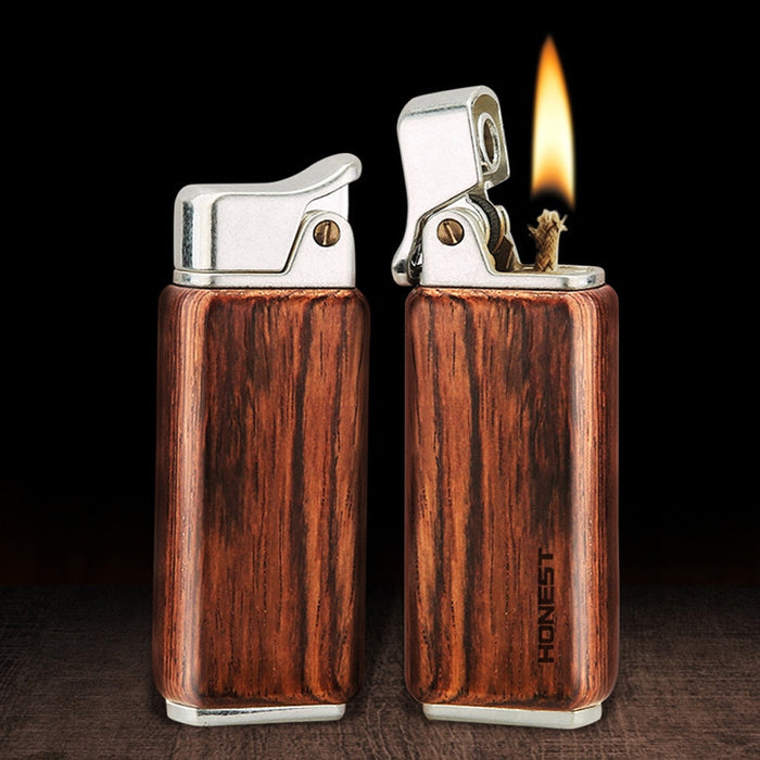 Vintage Sandalwood Kerosene Lighter