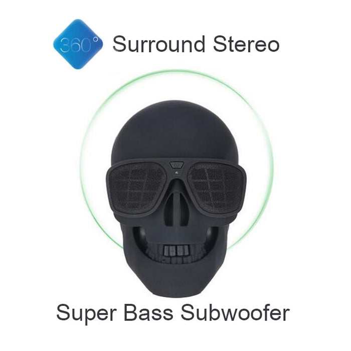 Skull Wireless Bluetooth Speaker
