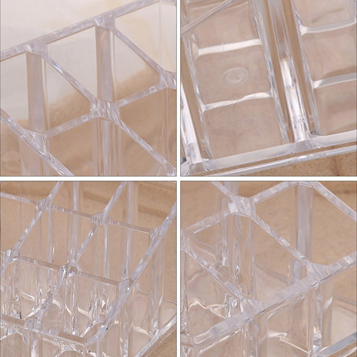 24 Grid Acrylic Makeup Organizer